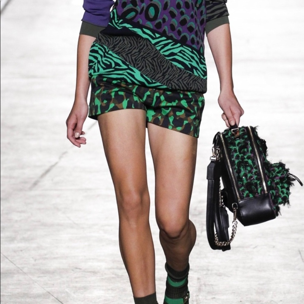 Versace camouflage shorts